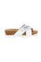 Weiße Hausschuhe echtes Leder Innensohle Pittarello eco 293A121SR