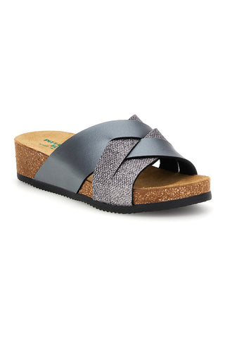 Hausschuhe grau Echtleder Innensohle Pittarello eco 293A520SR