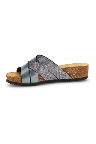 Hausschuhe grau Echtleder Innensohle Pittarello eco 293A520SR