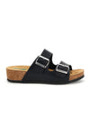 Schwarz Hausschuhe echtes Leder Innensohle Pittarello eco 293A350SR