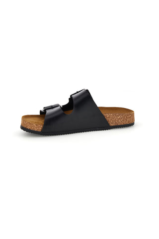 Ciabatte nere doppia fascia Pittarello Tierra 335A20630SR