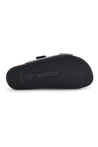 Ciabatte nere doppia fascia Pittarello Tierra 335A20630SR