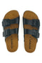 Pittarello Tierra doppelte schwarze Hausschuhe 335A20630SR