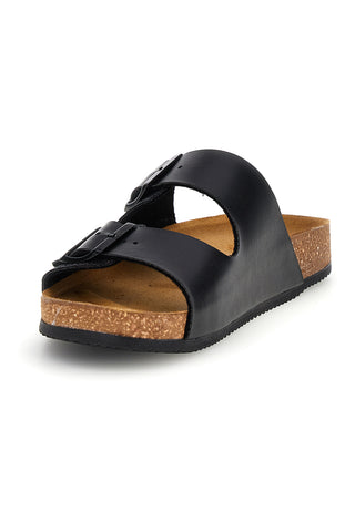 Ciabatte nere con glitter Pittarello Tierra 335A20630SR