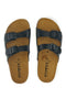 Pittarello Tierra doppelte schwarze Hausschuhe 335A20630SR
