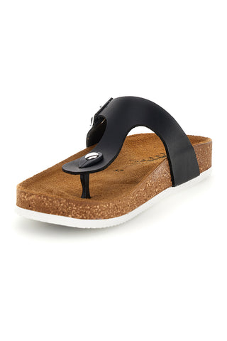 Ciabatte nere infradito Pittarello Tierra 335A2177SR