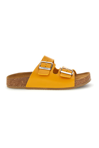Pittarello Tierra doppelte gelbe Hausschuhe 335A20630SR