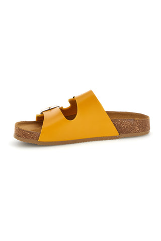 Ciabatte gialle doppia fascia Pittarello Tierra 335A20630SR