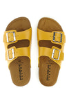 Ciabatte gialle doppia fascia Pittarello Tierra 335A20630SR