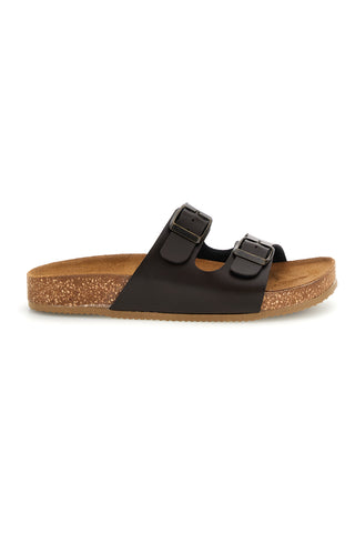 Ciabatte marrone sottopiede in vera pelle Pittarello tierra 335A206SR