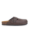 Braune Pantoffeln mit Innensohle aus echtem Leder Biomodex 32950