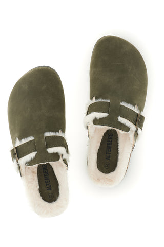Sabot verdi con interno caldo Altemberg 1214