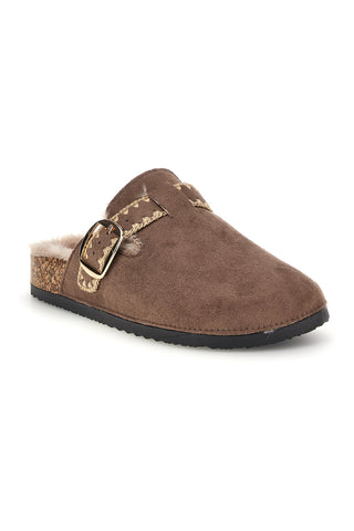 Sabot marroni con interno caldo Altemberg 1107