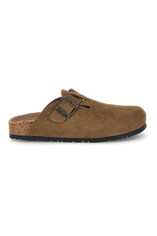 Sabot-Sandalen aus Leder mit verstellbarer Schnalle von Pittarello Green Walk 335A013S