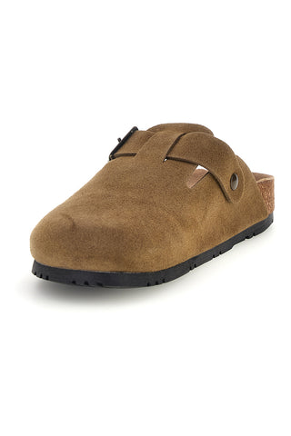 Sabot-Sandalen aus Leder mit verstellbarer Schnalle von Pittarello Green Walk 335A013S