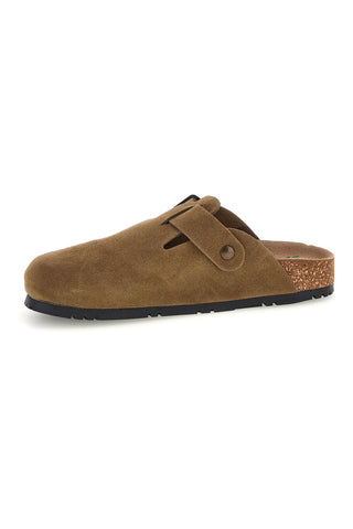 Sabot-Sandalen aus Leder mit verstellbarer Schnalle von Pittarello Green Walk 335A013S