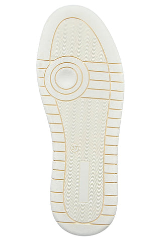 Beige Sneakers mit Schnürsenkeln und Reißverschluss Bagatt D35AQG015500