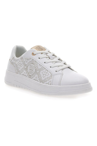 Weiße Sneakers mit Schnürsenkeln Bagatt 35AQG075050