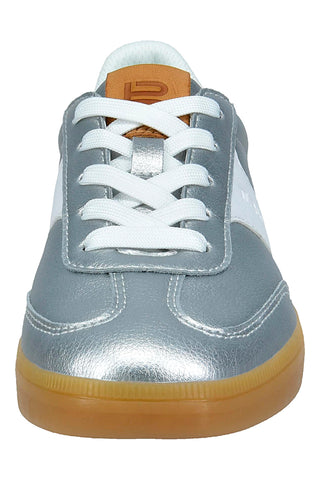 Silberne Sneakers mit Metallic-Effekt Bagatt D35AQJ025050