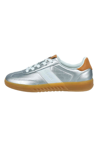 Silberne Sneakers mit Metallic-Effekt Bagatt D35AQJ025050