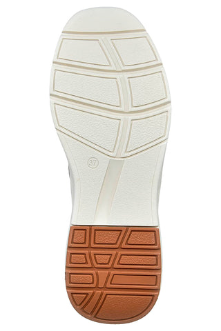 Beige Sneakers mit Metallic-Effekt-Details und herausnehmbarer Innensohle Bagatt D35AQM015069