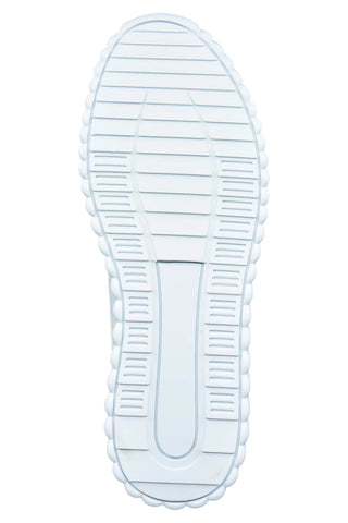 Weiße Sneakers mit Metallic-Effekt-Einsätzen Bagatt D45AL6055050