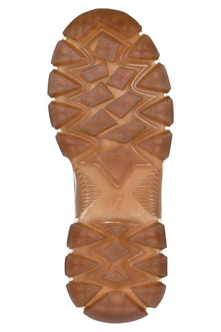 Sneakers Weiß Beige und Leder Bagatt D45AJL015569