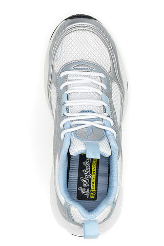 Scarpe Sportive Grigie e Bianche Australian AU42W104