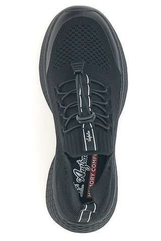 Sneakers Nere con Tomaia in Mesh e Chiusura Elastica AUSTRALIAN AU25W107