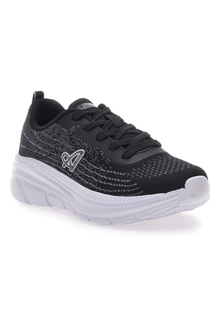 Schwarze Sneakers mit atmungsaktivem Obermaterial und Memory-Komfort AUSTRALIAN AU25W507