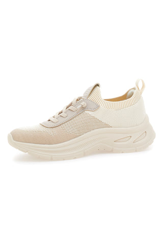 Beige Sneakers mit Metallic-Details BAGATT 31AR760