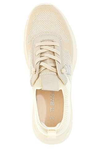 Beige Sneakers mit Metallic-Details BAGATT 31AR760