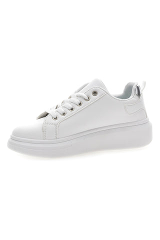 Weiße Sneakers mit Plateau CAFE COST LAILI209