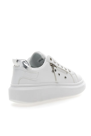 Weiße Sneakers mit Plateau CAFE COST LAILI209