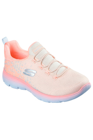 Sneakers Rosa Vegane Skechers Summits Morning Glow