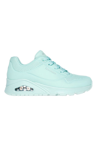 Aquagrüne Sneakers mit luftgekühltem Memory-Schaum Skech-Air Skechers Uno Stand on Air