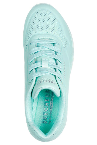 Sneakers Verde Acqua Con Air-Cooled Memory Foam Skech-Air Skechers Uno Stand on Air