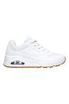 Weiße Sneakers mit Air-Cooled Memory Foam Skech-Air Skechers Uno Stand on Air