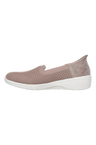 Sneakers Taupe Hands Free Slip-ins Skechers Arya - Sweet Voice