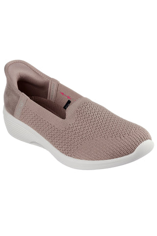 Sneakers Taupe Hands Free Slip-ins Skechers Arya - Sweet Voice