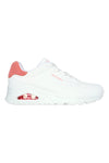 Skechers Street Uno - Pop Back Weiße Turnschuhe