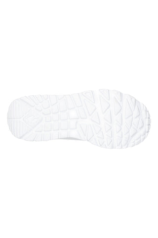 Sneakers Bianche e Rosa Skechers Street Uno Lite -B Lovely Luv