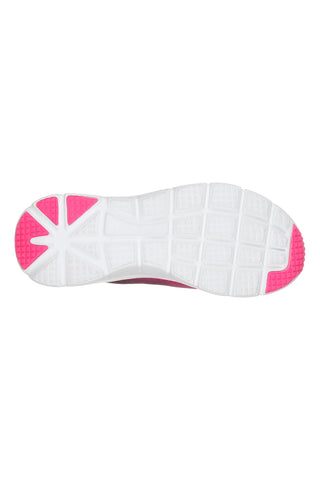 Sneakers Nere e Fuxia Skechers Fashion Fit - Build Up