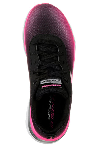 Sneakers Nere e Fuxia Skechers Fashion Fit - Build Up