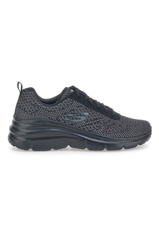 Skechers – Fashion Fit – Schwarze Sneaker „Bold Boundaries“
