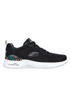 Skechers Skech-Air Dynamight Laid Out schwarze Turnschuhe