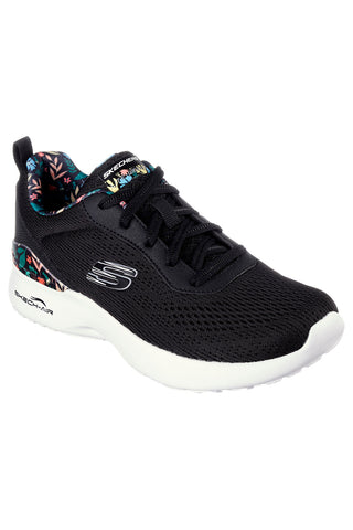 Skechers Skech-Air Dynamight Laid Out schwarze Turnschuhe