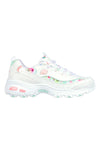 Skechers D'Lites Blooming Fields Weiße Turnschuhe