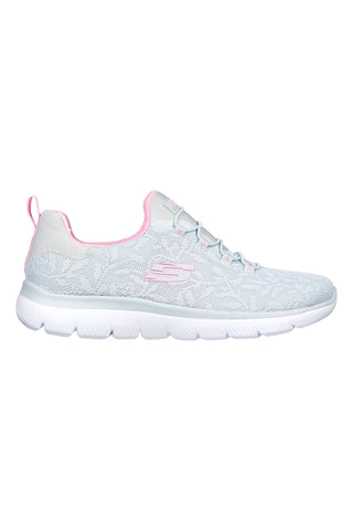 Skechers Summits Good Taste Graue Turnschuhe