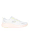 Weiße und rosafarbene Skechers Vapor Foam Smooth Ride-Sneaker